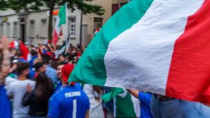 Italienische Fans (hier im Jahr 2016 in Ludwigsburg) Foto: SDMG