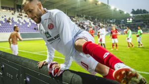 Der Spieler des Spiels: Alexandru Maxim trifft zweimal für den FSV Mainz 05. Foto: dpa