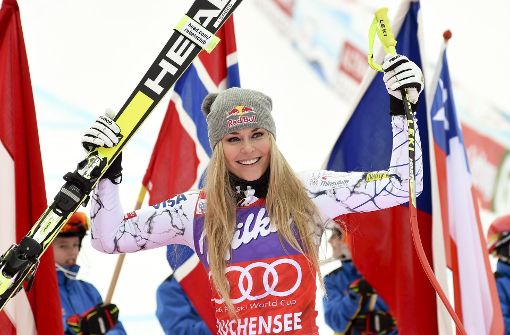 Das Lächeln ist zurück: Lindsey Vonn bereichert wieder den Ski-Zirkus. Foto: AP