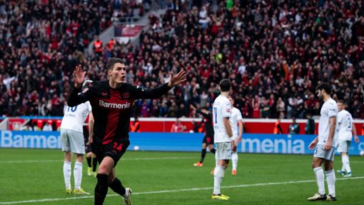 Leverkusens Matchwinner gegen Hoffenheim: Patrik Schick. Foto: Marius Becker/dpa