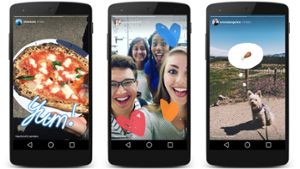 Das Foto-Netzwerk Instagram hat sein Angebot um die Funktion „Stories“ erweitert, die an den Konkurrenten Snapchat erinnert. Foto: Instagram