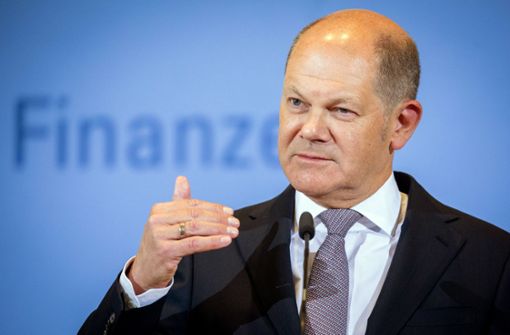 Bundesfinanzminister Olaf Scholz hält an der schwarzen Null im Haushalt fest. Foto: dpa/Kay Nietfeld
