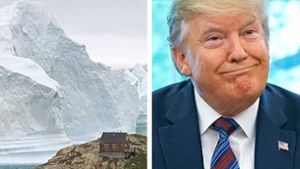 Donald Trump bevorzugt wärmere   Gefilde wie Florida, doch aus Staatsräson würde er auch im eisigen Grönland vorbeischauen. Voraussetzung  wäre allerdings, dass Dänemark die größte Insel der Welt an die USA verkauft. Foto: dpa