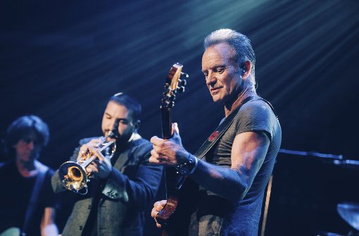 Der britische Musiker im Sting im wieder eröffneten Bataclan. Foto: Universal Music France