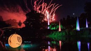 Bunte Lampions und ein großes Feuerwerk am Abend hat die Besucher des Lichterfests begeistert. Foto: 7aktuell.de/Friedrichs