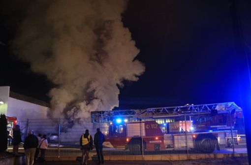 Am Mittwoch ist in einer Lagerhalle in Heidenheim ein Feuer ausgebrochen. Foto: -