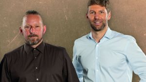 Das neue VfB-Managerduo: Sven Mislintat (links) und Thomas Hitzlsperger Foto: VfB
