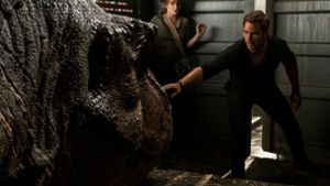 Hoher Schauwert, dünne Geschichte: Bryce Dallas Howard und Chris Pratt in „Jurassic World“ Foto: Verleih