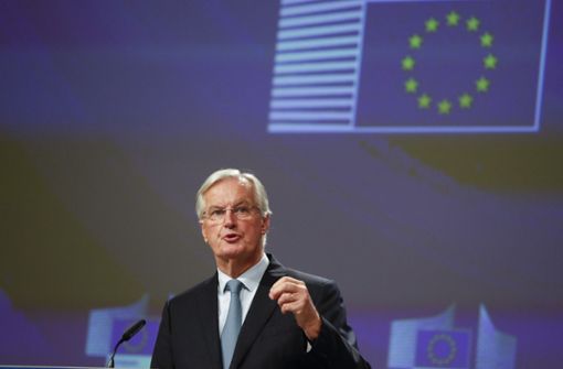 EU-Unterhändler Michel Barnier hat offenbar einen Durchbruch erreicht. Foto: AP/Frank Augstein