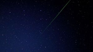 In der Nacht zum 9. Oktober werden voraussichtlich am meisten Sternschnuppen sichtbar sein (Archivbild). Foto: dpa/Patrick Pleul