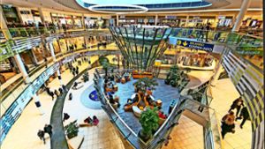 Ein Blick ins größte Einkaufszentrum im Südwesten – das Milaneo in Stuttgart. Foto: Wilhelm Mierendorf