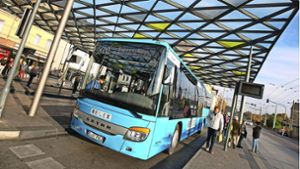 Der neue Expressbus soll die Landkreise Esslingen und Böblingen verbinden. Anders als dieser Expressbus startet die Linie X 16 in Nürtingen. Foto: /Roberto Bulgrin