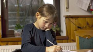 Hausaufgaben sind für viele Kinder eine lästige Pflicht. Wie bekommt man sie trotzdem gut gewuppt? Foto: imago images/blickwinkel/McPHOTO/B. Leitner