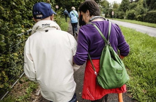 Wandern fördert die geistige und körperliche Aktivität bei Dementen Foto: Leif Piechowski