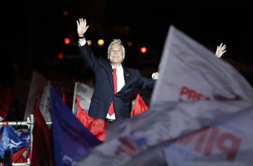 Milliardär Sebastián Piñera ist bereits 2010 bis 2014 Präsident von Chile gewesen. Foto: dpa/Agencia Uno