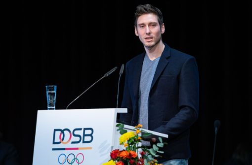 Fechter Max Hartung ist Präsident der Vereinigung „Athleten Deutschland“. Foto: dpa/Jan Woitas