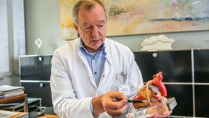 Matthias Leschke, Chefarzt am Esslinger Klinikum, ist Experte für Herz-Kreislauf-Erkrankungen. Foto: Roberto Bulgrin
