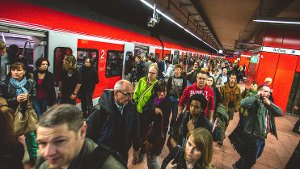 Der Bahnstreik ist beendet, ab Freitag fahren die S-Bahnen in Stuttgart wieder im Regelbetrieb. Foto: www.7aktuell.de | Robert Dyhringer