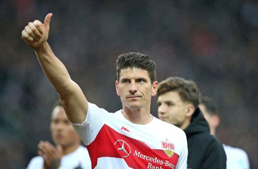 Mario Gomez steht im Fokus  vieler Schlagzeilen rund um die VfB-Partie auf St.Pauli. Foto: Baumann