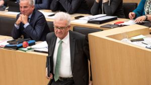 Sind auf Distanz: CDU-Chef Strobl (links) und Ministerpräsident Kretschmann Foto: dpa