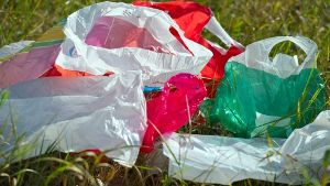Nicht nur auf öffentlichen Plätzen wie in Parks ein Problem: Dem sorglosen Umgang mit Plastiktüten soll ab April ein Riegel vorgeschoben werden. Foto: dpa