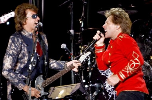 Richie Sambora  (li.) tourt derzeit nicht mit Bon Jovi Foto: dpa