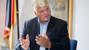Seit 19 Jahren im Bundestag. 2021 zieht er erneut in den Wahlkampf: Markus Grübel. Foto: /Ines Rudel