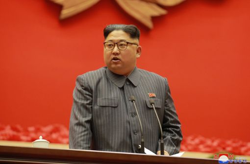 Nordkoreas Machthaber Kim Jong Un sieht den jüngsten Sanktionsbeschluss des UN-Sicherheitsrats als „kriegerische Handlung“ an. Foto: dpa/YNA