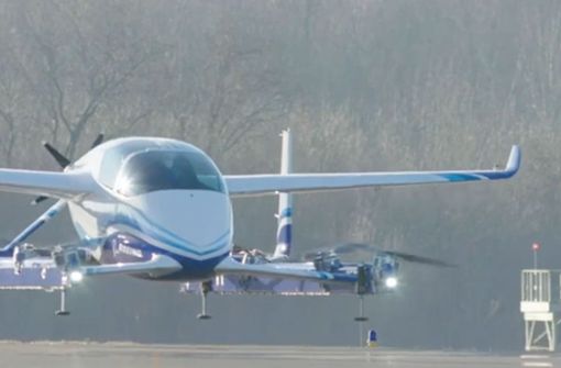 Der Prototyp des unbemannten Flugtaxis von Boeing. Foto: Glomex