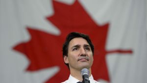 Der kanadische Premier Justin Trudeau kämpft um seine Wiederwahl. Aber die Lockerheit, die ihn bisher ausgezeichnet hat, ist weg. Foto: AP/Sean Kilpatrick