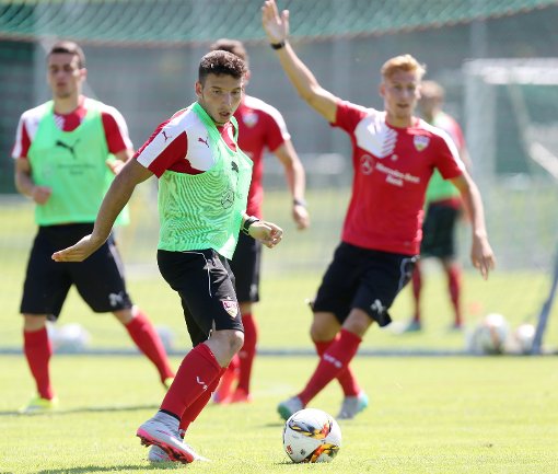 Arianit Ferati kann aktuell nicht am Training des VfB Stuttgart teilnehmen. Foto: Pressefoto Baumann