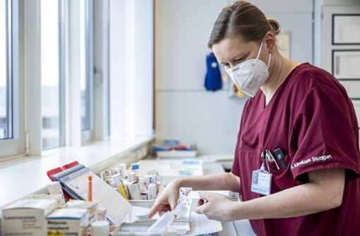 Susanne Richter betreut in  der Palliativeinheit des Klinikums Stuttgart   schwerstkranke Patienten. Foto: /Klinikum Stuttgart