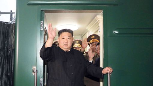 Machthaber Kim Jong Un forderte Verfassungsänderungen, die es dem Norden erlauben würden, Südkorea im Kriegsfall zu „besetzen“. Foto: dpa