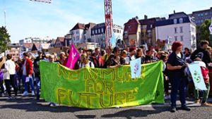 Die grüne Ratsfraktion will eine internationale Schüler-Klimaschutzkonferenz in der Landeshauptstadt initiieren. Foto: 7aktuell/Andreas Werner