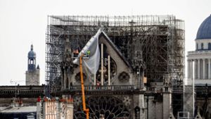 Notre-Dame nach dem Brand Foto: AFP