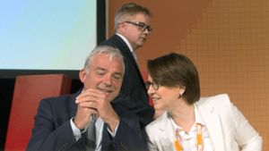 Gemischte Teams sind wichtig, auch in der Politik, findet CDU-Vize Annette Widmann-Mauz. Davon konnte sie auch Thomas Strobl und Guido Wolf überzeugen. Foto: dpa