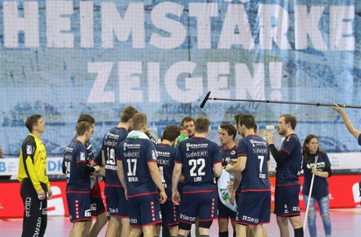 Heimstärke zeigen: Die Bundesliga-Handballer der SG BBM Bietigheim wollen zuhause den Klassenverbleib perfekt machen. Foto: Baumann