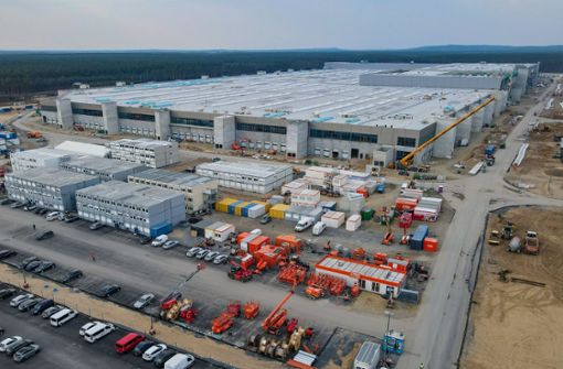 Tesla bangt immer noch, ob die deutschen Behörden für die Fabrik in Brandenburg grünes Licht geben. Foto: dpa/Patrick Pleul