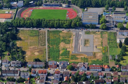 Im Gebiet Fuchshof sollen Wohnen, Naherholung und Sport in Zukunft einen Dreiklang bilden. Foto: Werner Kuhnle