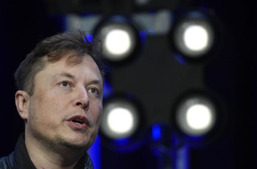 Elon Musk, Chef von Tesla, spricht auf der SATELLITE-Konferenz und -Ausstellung. Foto: dpa/Susan Walsh
