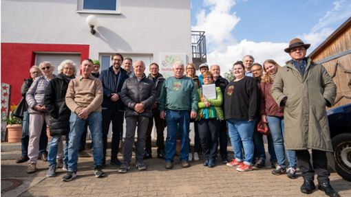 Die vier Landwirte aus Weilimdorf wurden von den Bezirksbeiräten besucht. Foto: Marta Popowska