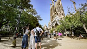 Die Kathedrale Sagrada Familia in Barcelona: 2019 kamen 4,27 Millionen Menschen –  mehr als zu jeder anderen spanischen Sehenswürdigkeit. Foto: /Funke Foto Services