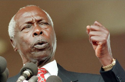 Daniel Arap Moi war zweieinhalb Jahrzehnte lang Staatschef von Kenia. Foto: AFP/ALEXANDER JOE