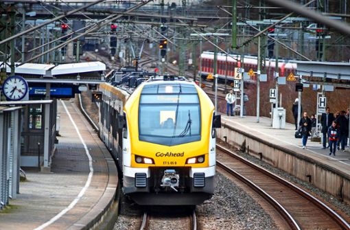 Die Deutsche Bahn hat inzwischen viele Konkurrenten –   wie Go-Ahead. Foto: Gottfried Stoppel
