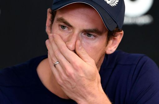 Andy Murray schafft es aufgrund der Hüftschmerzen nicht mehr, auf höchsten Niveau mitzuhalten. Foto: AFP