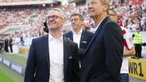Guido Buchwald fordert vom VfB Stuttgart eine schnelle Entscheidung. Foto: Pressefoto Baumann/Hansjürgen Britsch