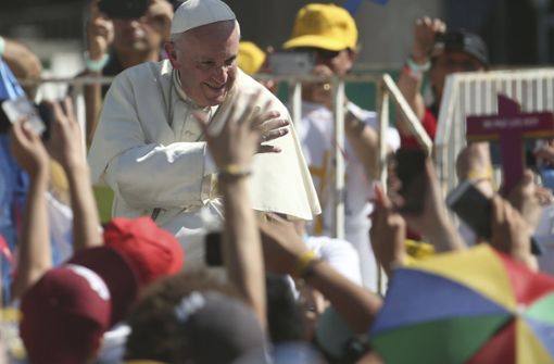 Der Papst auf seinem Südamerika-Besuch. Foto: AP