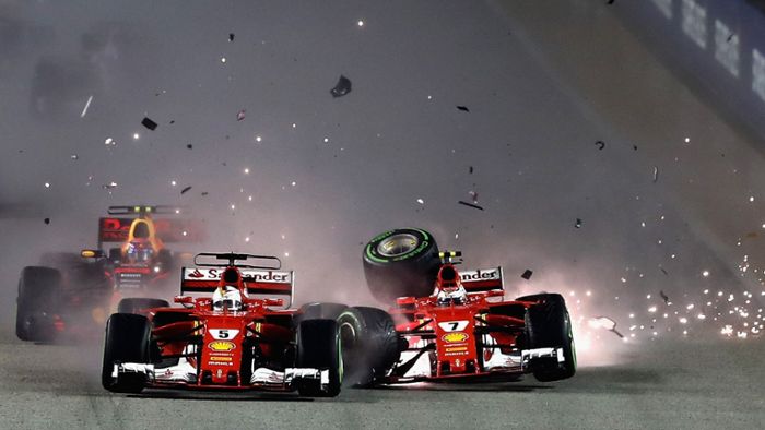 Vettel und Räikkönen scheiden in erster Runde aus
