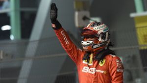 Charles Leclerc ist der Mann der Stunde in der Formel 1. Foto: AFP/ROSLAN RAHMAN