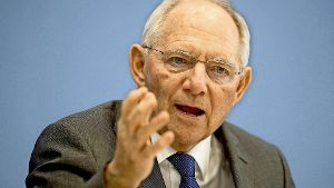 Finanzminister Schäuble hat eine milliardenschwere Rücklage angelegt Foto: dpa